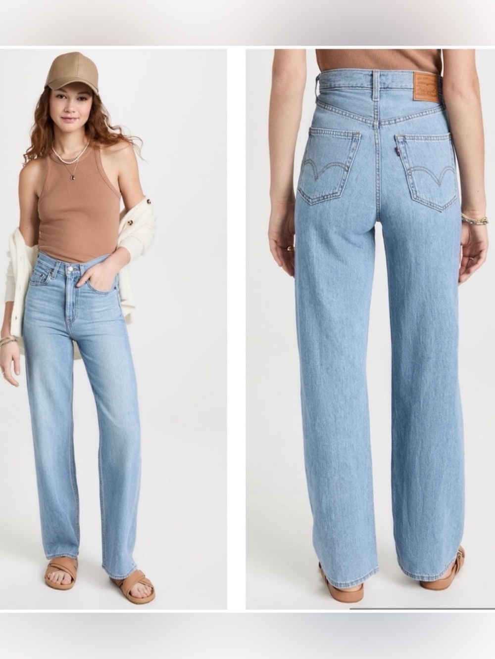 Levis High Loose Jeans size 27